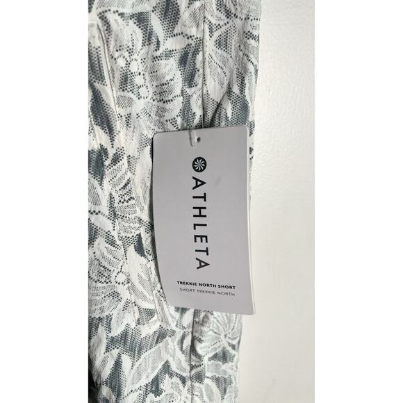 Athleta Trekkie North Short Green Ethereal Magnolia Bloom Plus Size 20 NEW - Picture 4 of 7